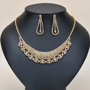 Best Gift Rhinestone Jewelry Set
